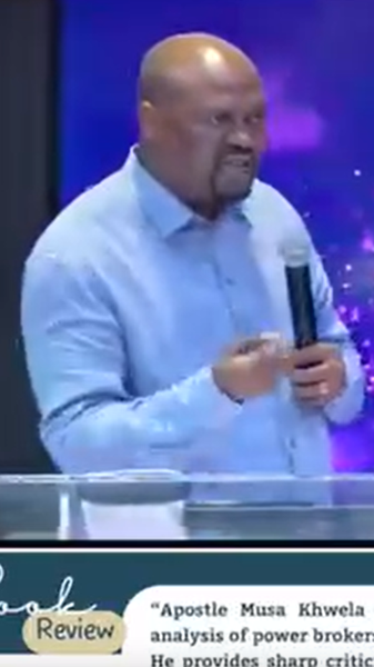 The Lord is going to facilitate a review of South Africa's political climate because the current con